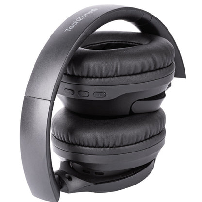 Audifonos TechZone DJ ANC BT V5.3 de Carga 1.5 2Horas Duracion de Espera Aprox 200Horas Tiempo de Uso ApP