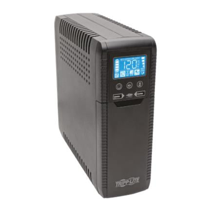 UPS Interactivo Tripp Lite con USB y 8 Tomacorrientes 120V 1000VA 600W 50Hz/60Hz AVR Serie ECO