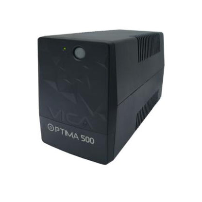 UPS Vica Óptima 500 500VA/240W 6 NEMA 5-15R 2 Reguladas Y 4 Respaldadas 3 Años WTY