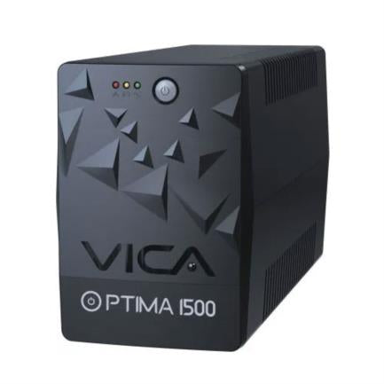 UPS Vica Óptima 1500 1500VA/900W 8 NEMA 5-15R 8 Tomas Reguladas Y Respaldadas 3 Años WTY