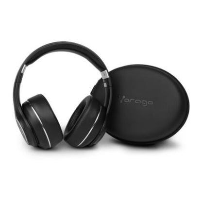 Diadema Vorago HPB-601 V2 Premium 3.5mm Bluetooth 5.0 Color Negro