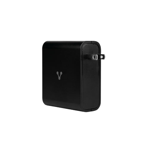 CARGADOR DE PARED VORAGO AU-600 TIPO C 100W PD 5 PUERTOS QUICK CHARGE 3.0 NEGRO