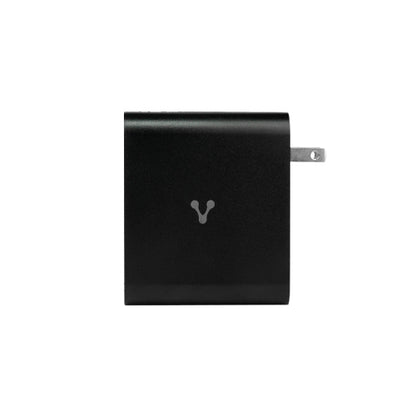 CARGADOR DE PARED VORAGO AU-600 TIPO C 100W PD 5 PUERTOS QUICK CHARGE 3.0 NEGRO