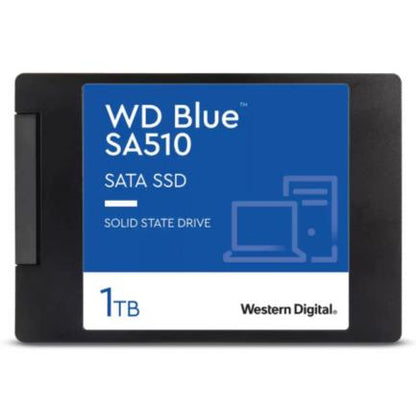 SSD Interno Western Digital Blue SA510 1TB 2.5" 7mm SATA lll Lect 560/520 MBs para PC y Lap