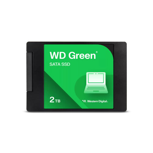 Unidad De Estado Solido SSD Interno Western Digital Green 2TB 2.5" 7mm SATA lll Lect 545/545 MBs para PC y Lap