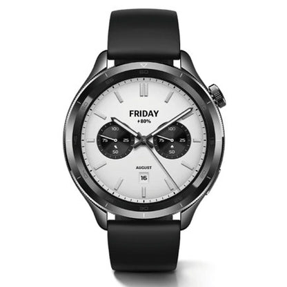 Smartwatch Xiaomi Watch S4 1.43" 466x466 Píxeles HyperOS 2 Bluetooth 5.3 Resistente al Agua Color Negro