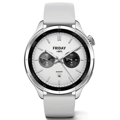 Smartwatch Xiaomi Watch S4 1.43" 466x466 píxeles HyperOS 2 Bluetooth 5.3  Resistente al Agua Color Plata