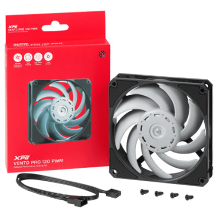 Ventilador XPG Vento PRO 120mm 2150RPM Negro Blanco