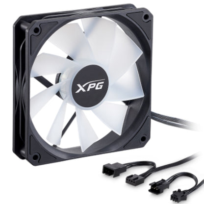 Kit 3 Ventiladores Thermaltake VENTO 120 ARGB PWM 120mm Negro