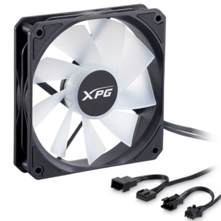 Kit 3 Ventiladores Thermaltake VENTO 120 ARGB PWM 120mm Negro