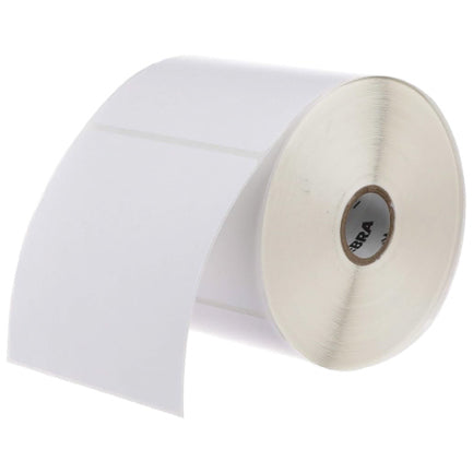 Etiqueta Zebra Papel 4 x 4 pulg DT Z-Perform 2000D nucleo 1pulg  640/rollo 6/caja para impresoras ZD