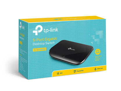 TP-Link TL-SG1005D dispositivo de redes No administrado Gigabit Ethernet (10/100/1000) Negro