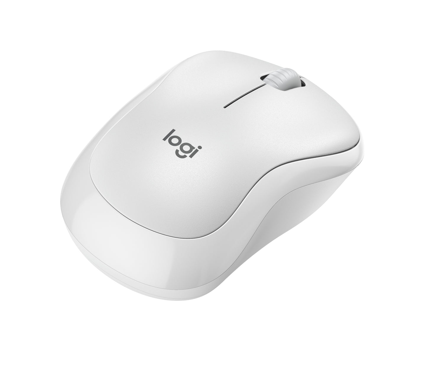 Mouse Logitech M240 Óptico Inalambrico Click Silencioso Bluetooth USB 100dpi Color Blanco