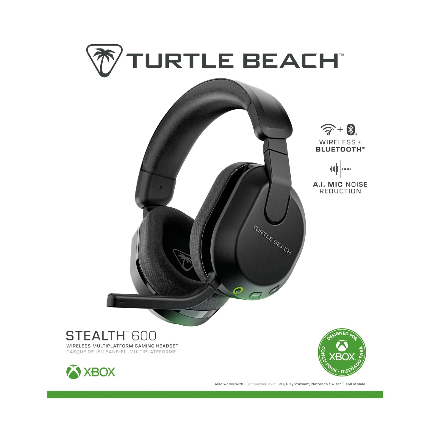 Auriculares Turtle Beach Earforce Stealth 600 GEN 3 BLACK XB (LB)