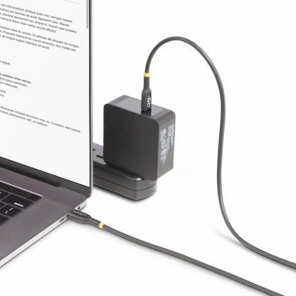 StarTech.com USB2EPR2M cable USB USB 2.0 2 m USB C 0.48 Gbit/s 240 W Negro