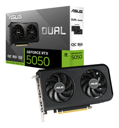 Tarjeta de Video Asus Dual-RTX5050-O8G 8GB GDDR6 128BIT PCI-E 5.0 HDMI 3*DP Dual Fan