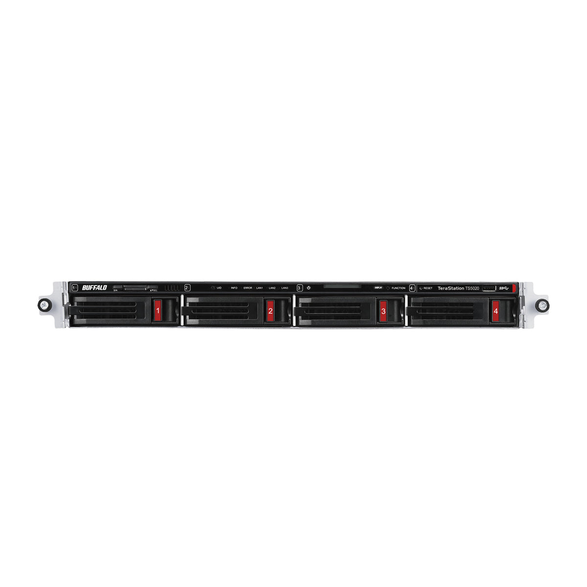 Buffalo TeraStation TS5420RN NAS Bastidor (1U) Annapurna Labs Alpine AL-524 8 GB DDR4 16 TB Unidad de disco duro Negro