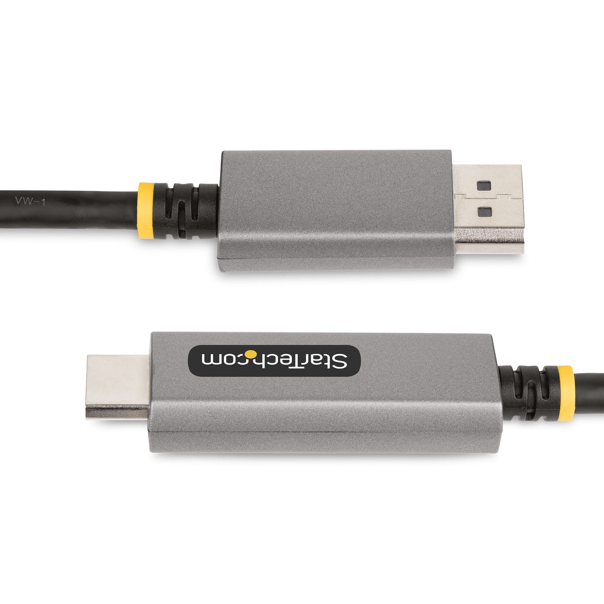StarTech.com 133DISPLAYPORTHDMI21 adaptador de cable de vídeo Negro, Plata