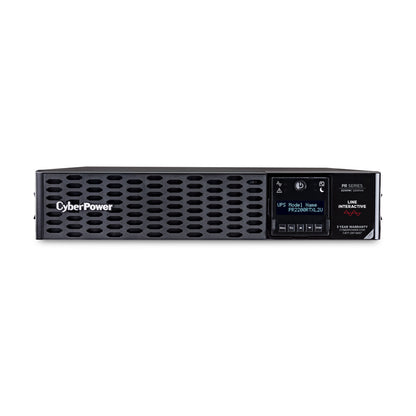 CyberPower PR2200RTXL2U sistema de alimentación ininterrumpida (UPS) Línea interactiva 2.2 kVA 2200 W 8 salidas AC