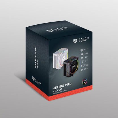 Balam Rush Heliux Pro HEX50 Procesador Enfriador de aire 12 cm Blanco