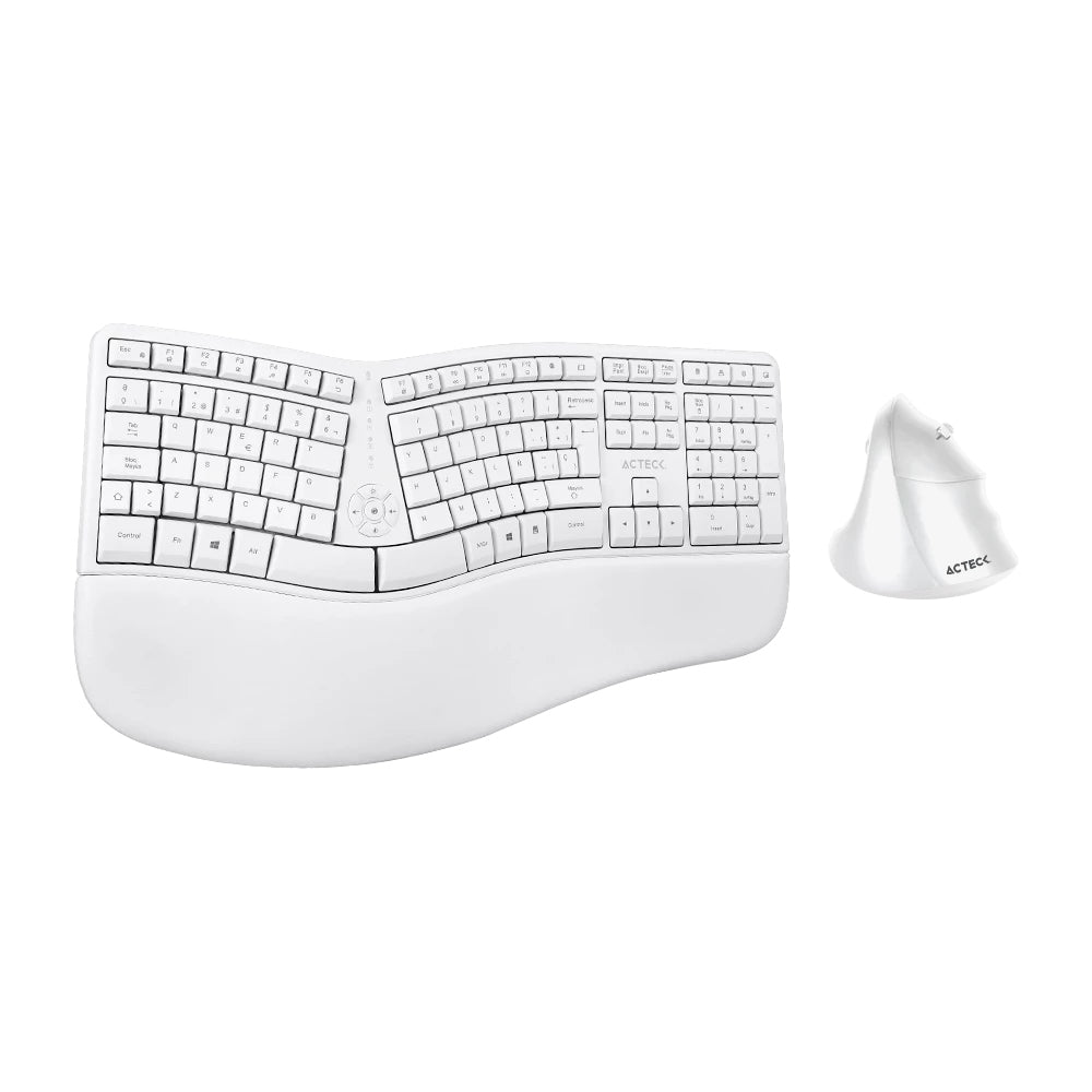 Acteck Creator Virtuos Fitt MK770 teclado Ratón incluido Universal RF inalámbrico Español Blanco