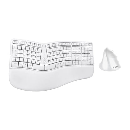 Acteck Creator Virtuos Fitt MK770 teclado Ratón incluido Universal RF inalámbrico Español Blanco