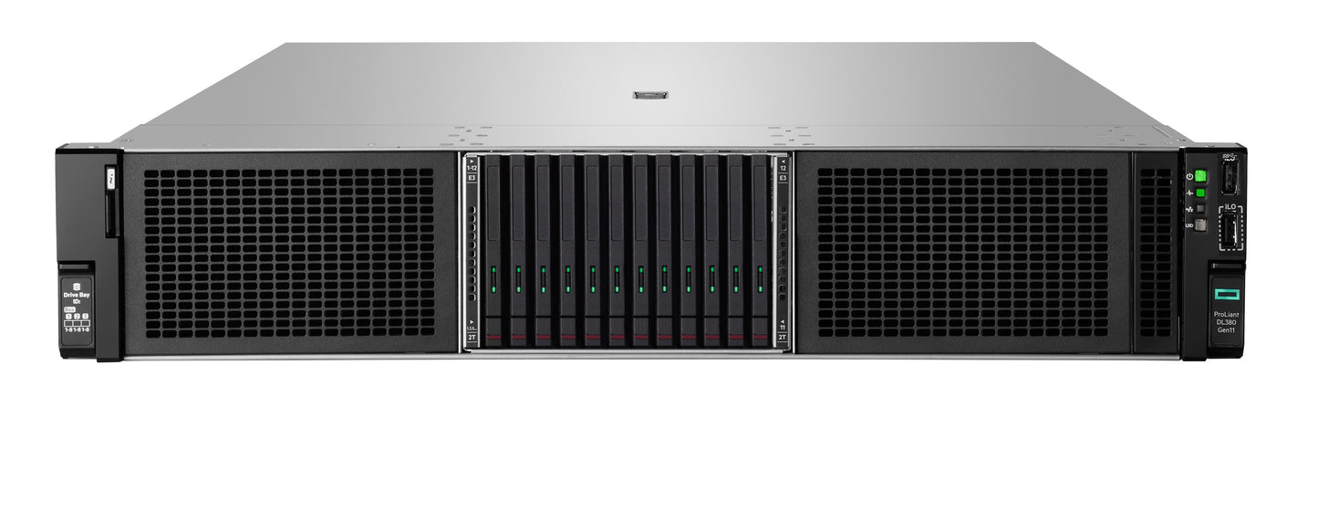 HPE ProLiant DL380 Gen11 4514Y 2.0GHz 16c 1P 2x32GB-R 8SFF NS204i-u NC BCM57416 2x800W PS LA Server servidor Bastidor (2U) Intel® Xeon Silver 2 GHz 64 GB DDR5-SDRAM 800 W