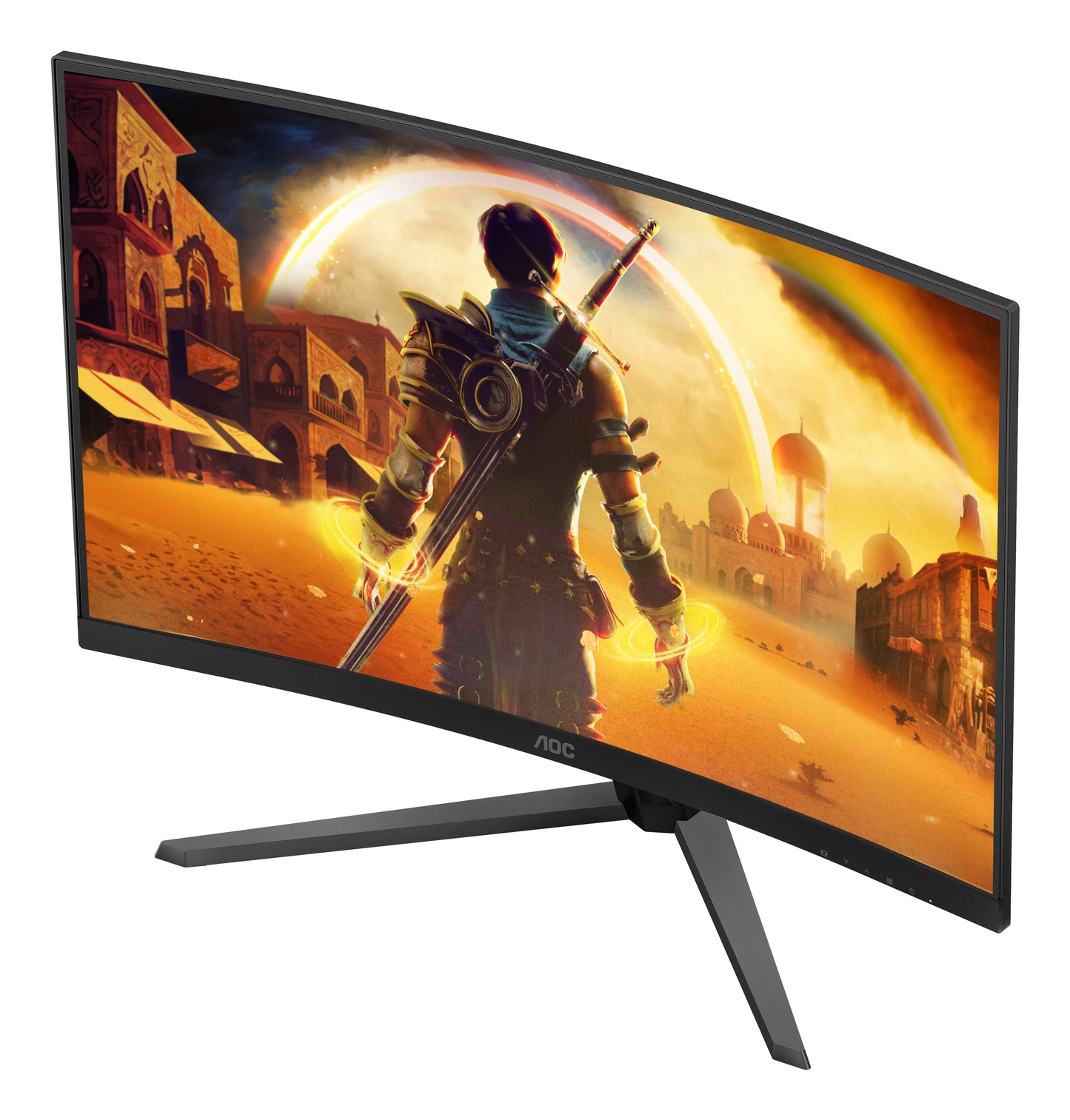 AOC G4 C32G42ZE monitor de computadora 80 cm (31.5") 1920 x 1080 Pixeles Full HD LED Negro, Rojo