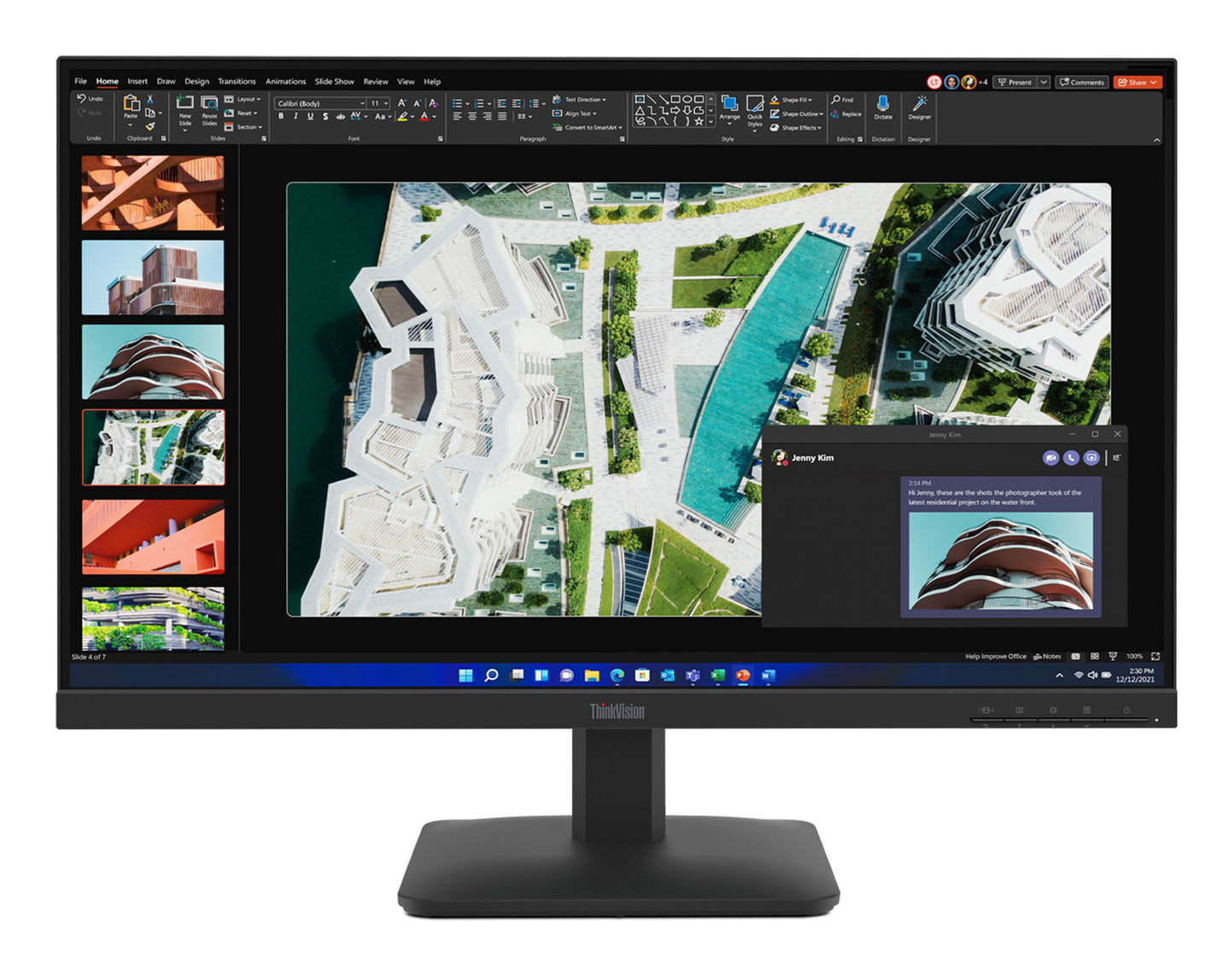 Lenovo ThinkVision S27-4e monitor de computadora 68.6 cm (27") 1920 x 1080 Pixeles Full HD LCD Negro