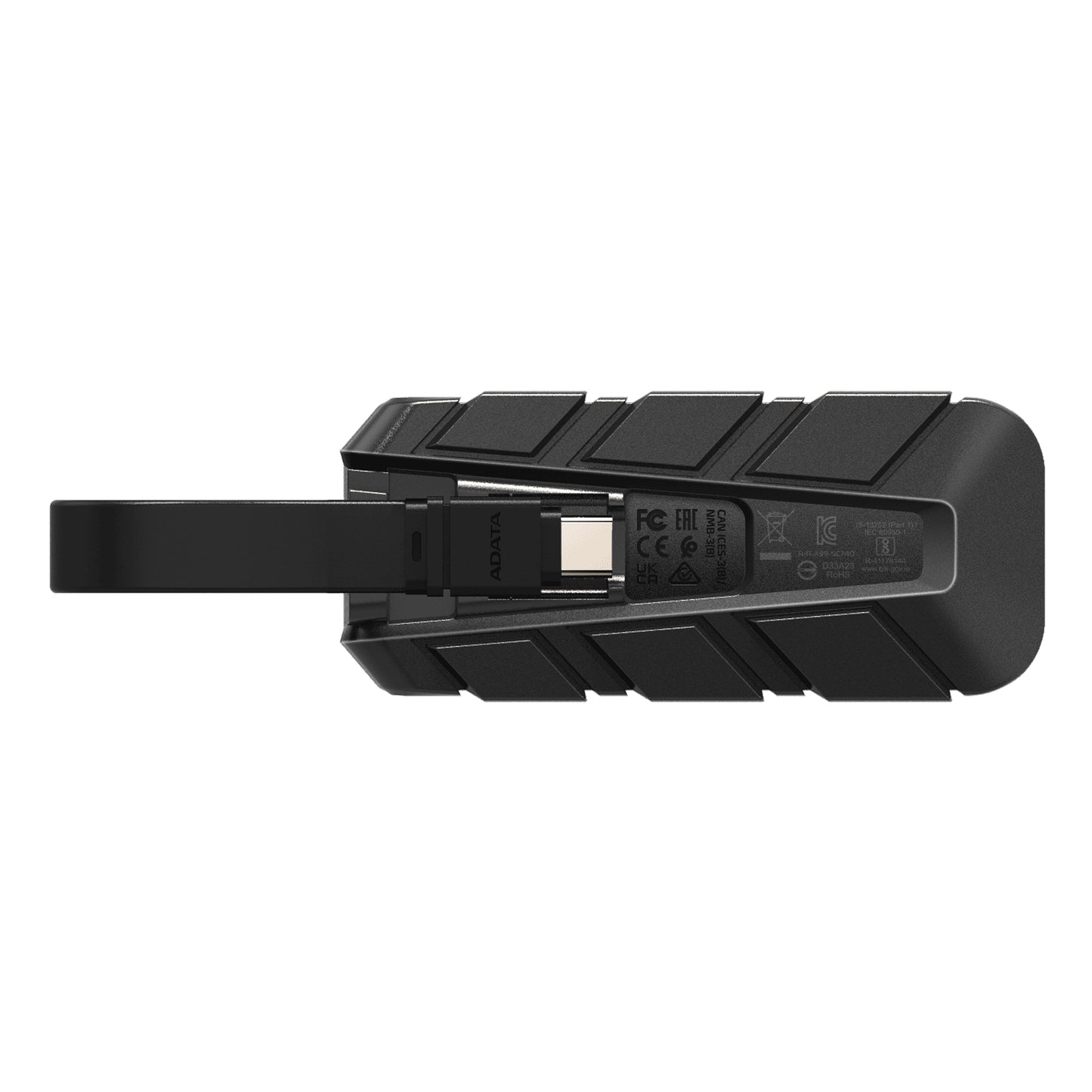 ADATA Externe SSD SC740 2TB Plug&Go blue 1050/1000 MIL.STD USB Tipo C 3.2 Gen 2 (3.1 Gen 2) Negro, Azul