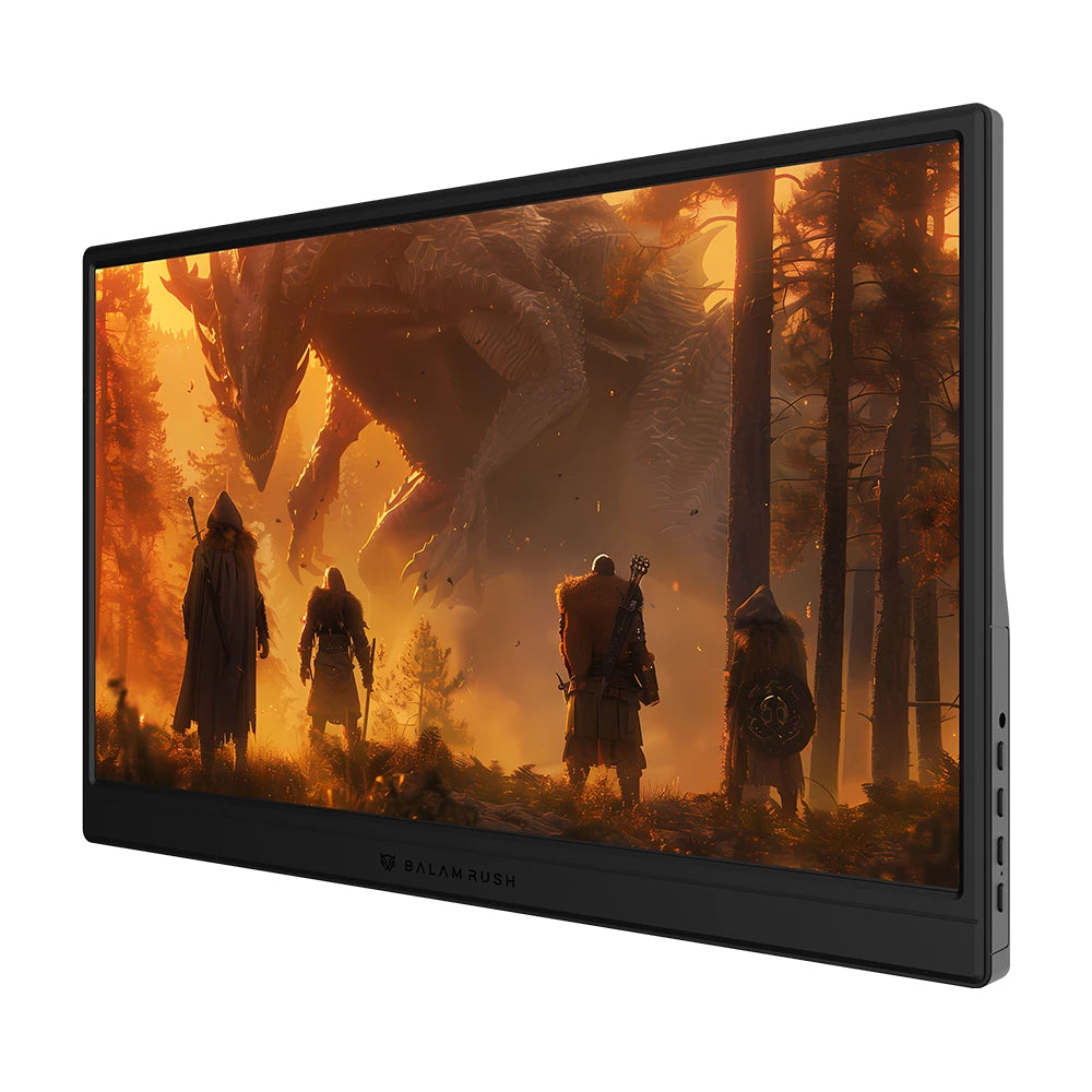 Monitor Balam Rush Portatil 15.6 Nomad Nm15d 4ms 60hz Full HD IPS LED HDMI USB-C Negro