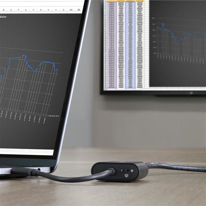 StarTech.com CDP2VGASA adaptador gráfico USB 2048 x 1280 Pixeles Negro