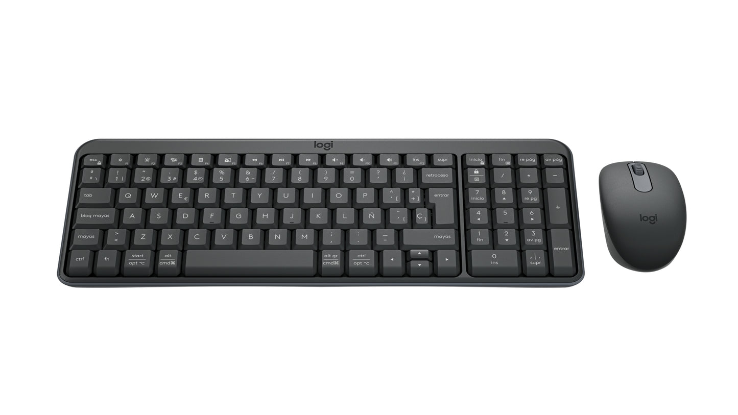 Logitech 920-013514 teclado Ratón incluido Universal Bluetooth QWERTY Español Grafito