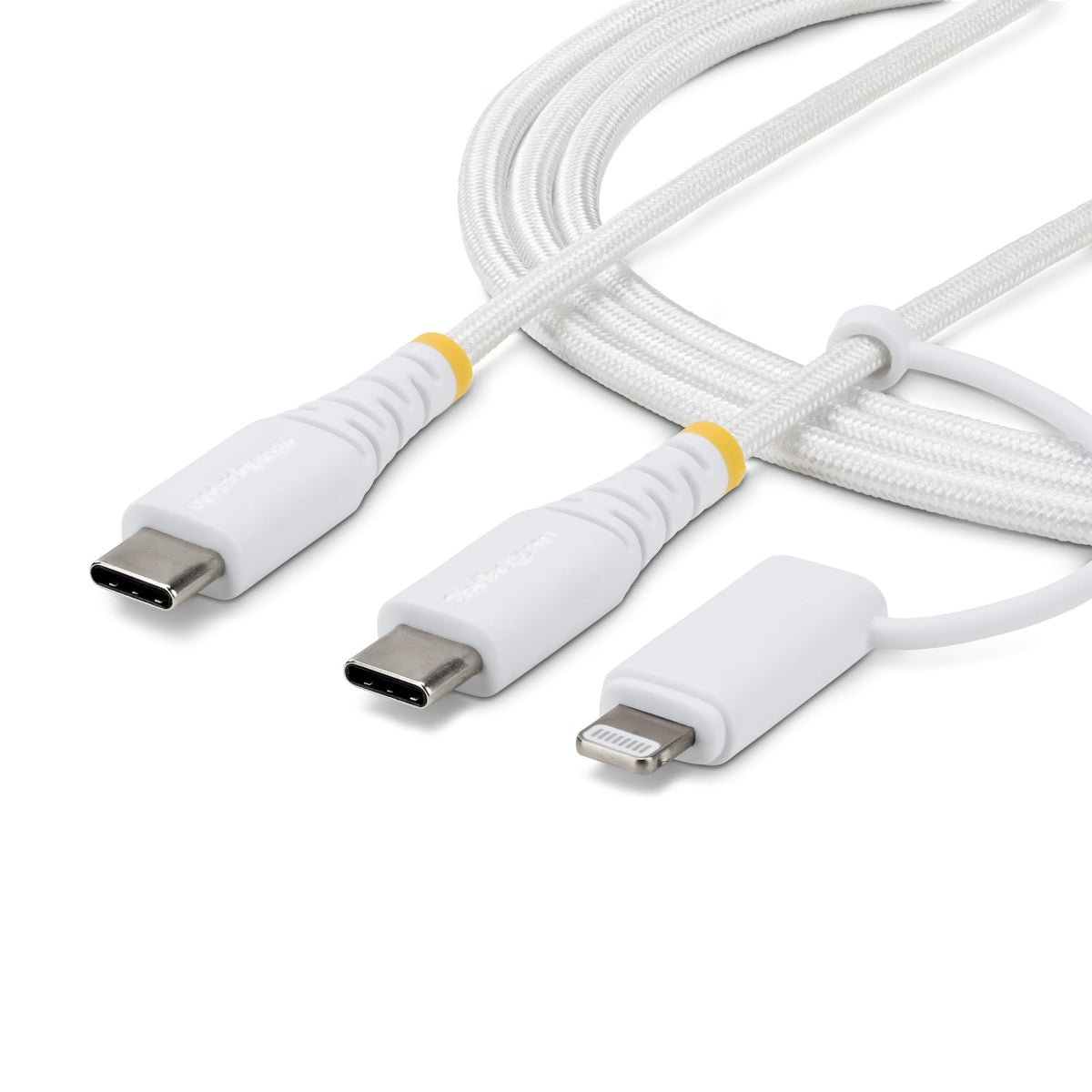 StarTech.com 1M-U2-LNTC-CABLE cable USB USB C 0.48 Gbit/s Blanco