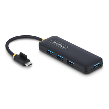 StarTech.com H5C4A-USB-HUB nodo concentrador USB 3.2 Gen 1 (3.1 Gen 1) Type-C 5000 Mbit/s Negro