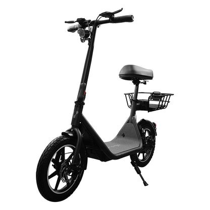 Scooter Electrico Vorago SC-400 400W 36V 14 quot con Asiento Negro
