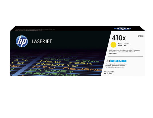 Toner HP LaserJet 410X Amarillo Alto Rendimiento
