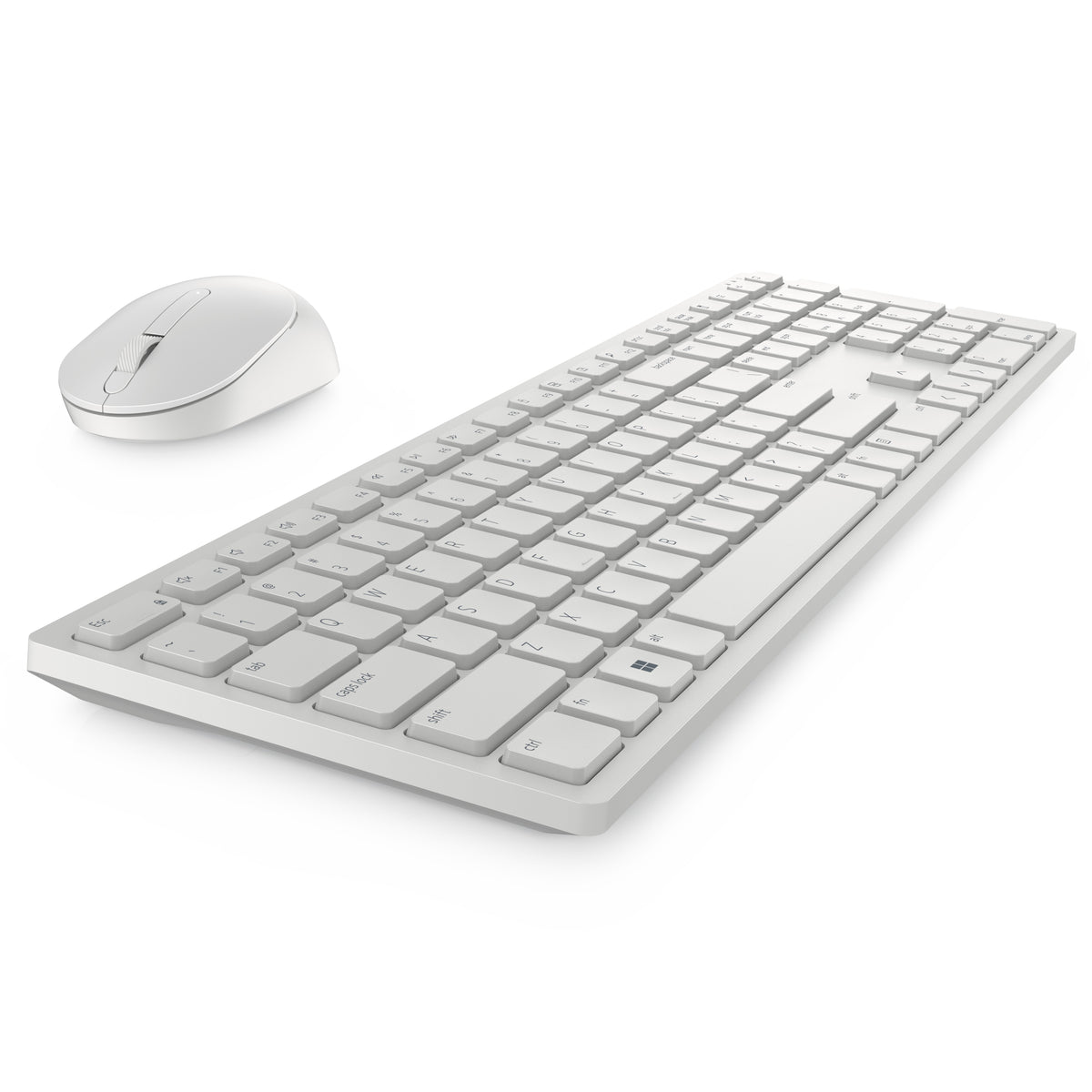 DELL KM5221W teclado Ratón incluido Oficina RF inalámbrico Español Blanco