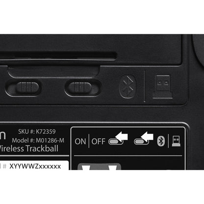 Kensington K72359WW ratón Ambidiestro RF inalámbrico + bluetooth Óptico 400 DPI
