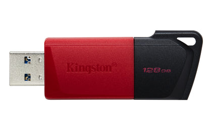 Memoria USB Kingston DataTraveler Exodia M 128GB USB 3.2 Gen1 Color Negro-Rojo