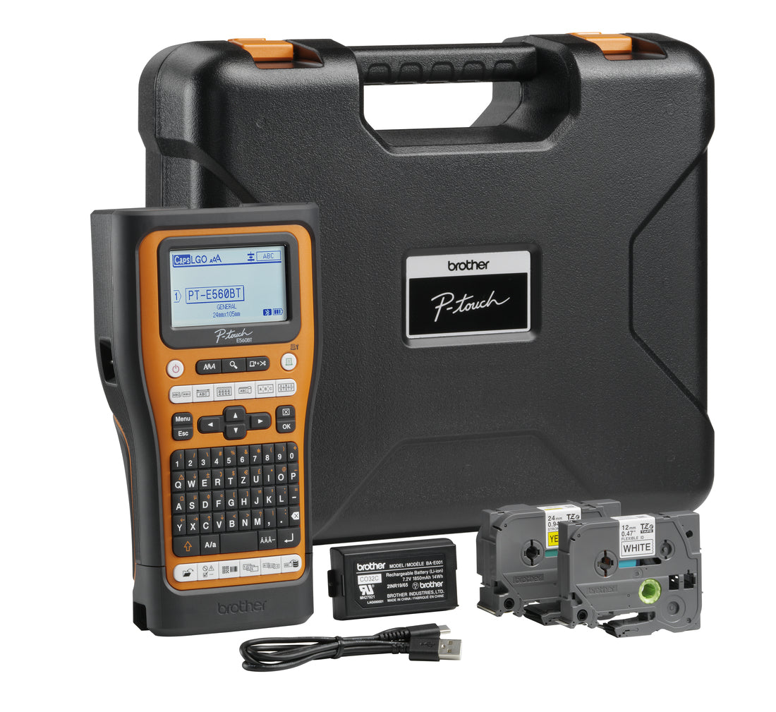 Rotulador Brother Electrónico Industrial PT-E560BTVP