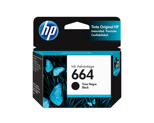 Tinta HP 664 Advantage Original Color Negro