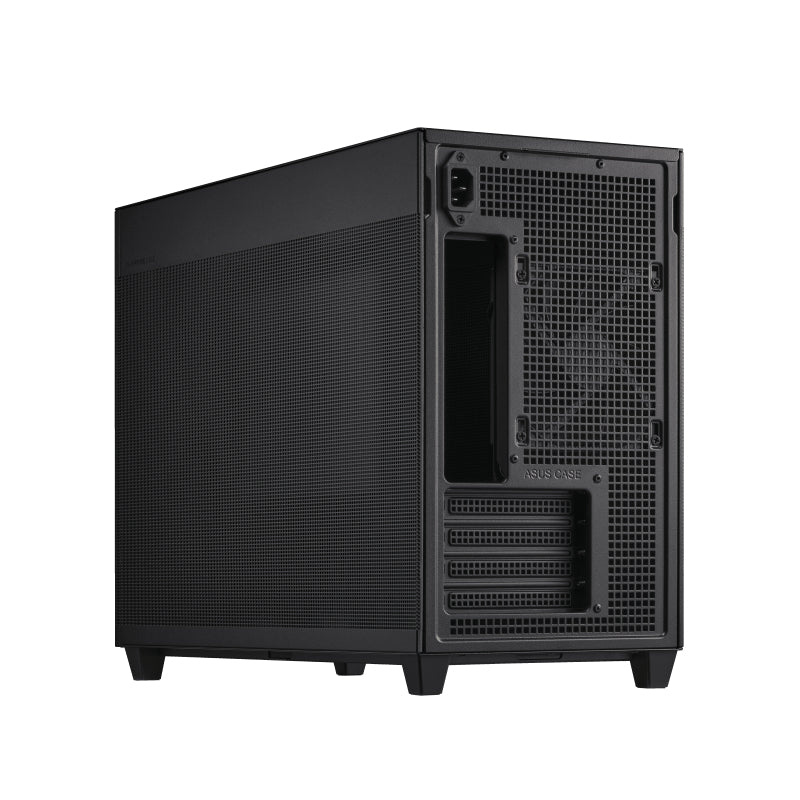 Gabinete Asus Prime AP201 Black Paneles de Malla Micro ATX Negro