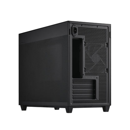 Gabinete Asus Prime AP201 Black Paneles de Malla Micro ATX Negro