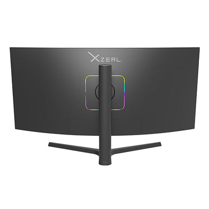 Monitor Xzeal 34" Gaming Curvo XZ6010-1 Resolución de 3440x1440p 165Hz 4ms Color Negro