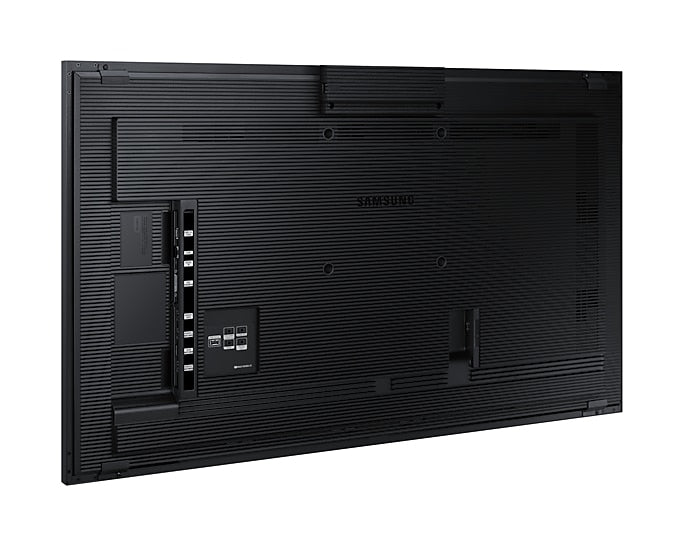 Samsung LH55QMBTBGCXZA pantalla de señalización Panel plano interactivo 139.7 cm (55") Wifi 400 cd / m² 4K Ultra HD Negro Pantalla táctil 24/7