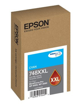 Epson T748XXL220 cartucho de tinta Original Extra (Súper) alto rendimiento Cian