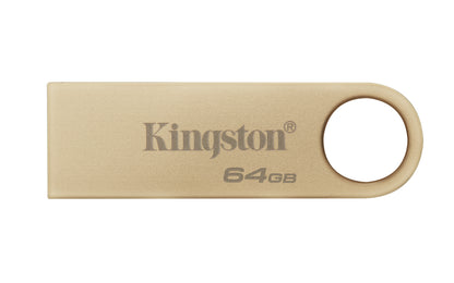 Memoria USB Kingston DataTraveler SE9 G3 64GB USB 3 2 Lectura 220MB/s Dorado