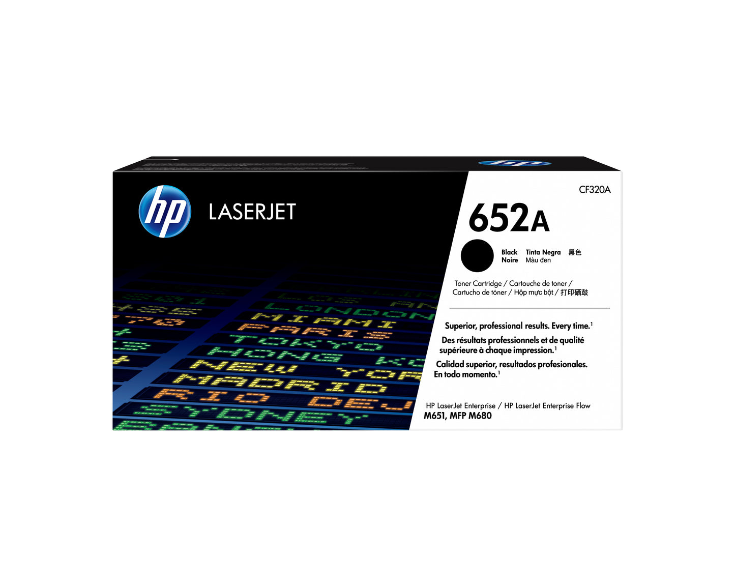 Toner HP 652A Negro