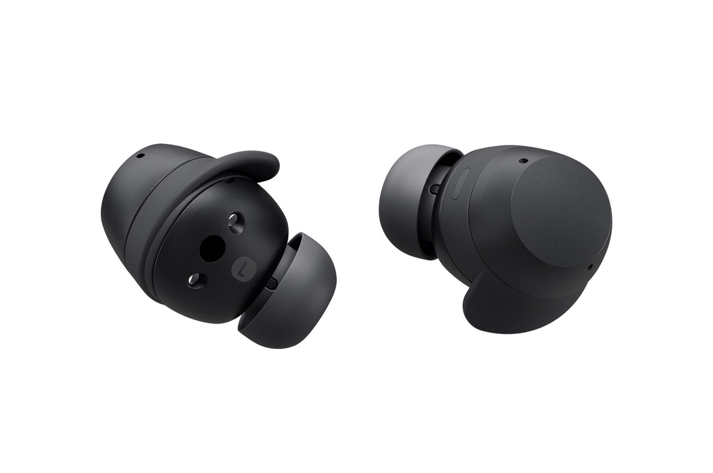 Audífonos Xboom LG Buds negros Signature Sound con driver de grafeno